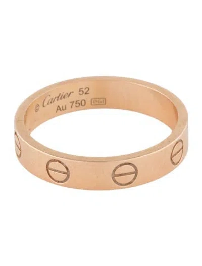 Pre-owned Cartier Love Ring, Small Model In Multi