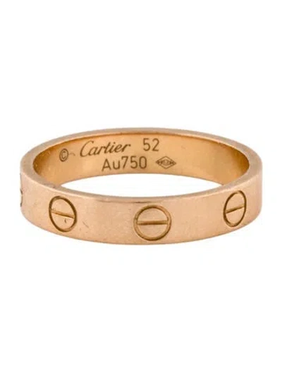 Pre-owned Cartier Love Ring, Small Model In Multi