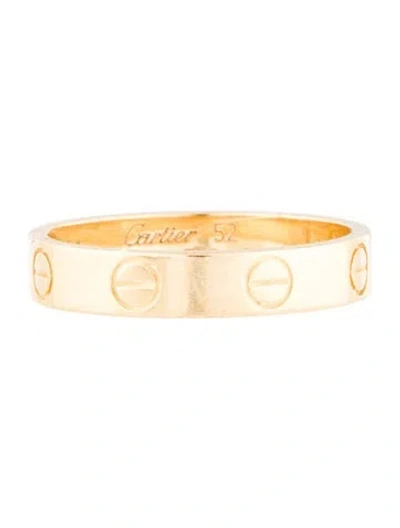 Pre-owned Cartier Love Ring, Small Model In Multi