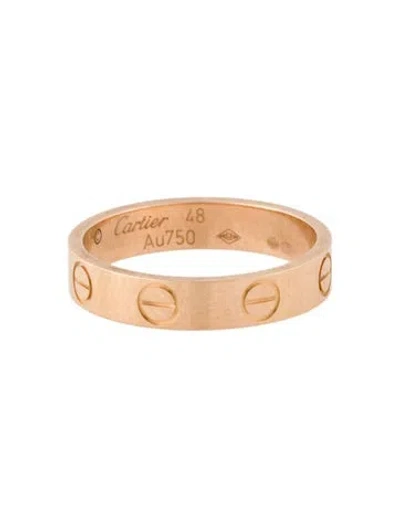 Pre-owned Cartier Love Ring, Small Model In Multi