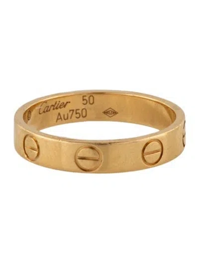 Pre-owned Cartier Love Ring, Small Model In Multi