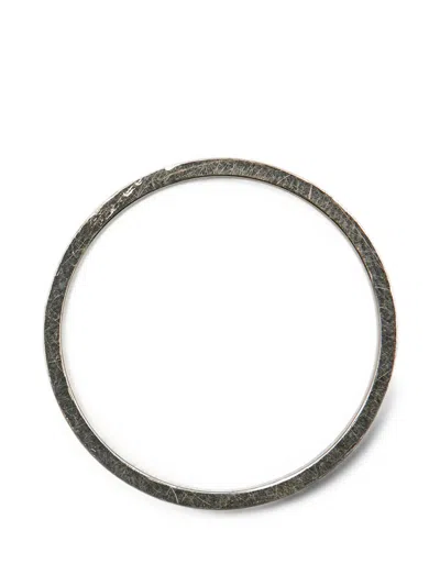 Pre-owned Cartier Love Screw-motif Ring In Silver
