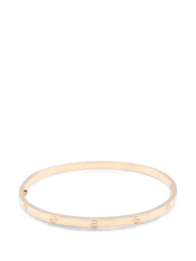 Pre-owned Cartier Love Sm Bracelet In Pink