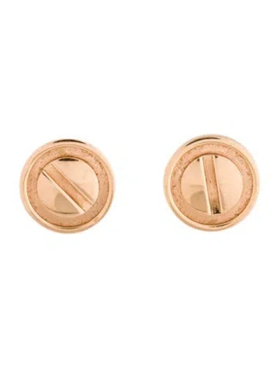 Pre-owned Cartier Love Stud Earrings In Multi