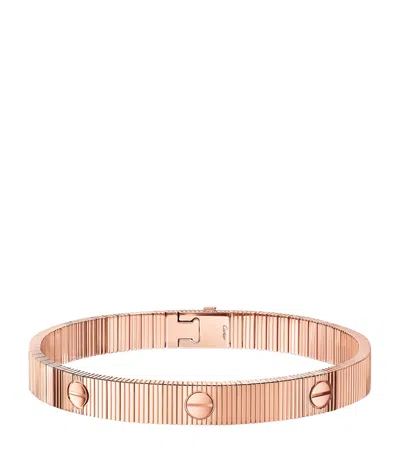 Cartier Love Unlimited Rose Gold Bracelet In Pink