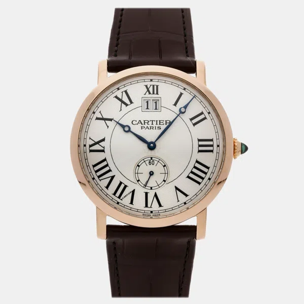 Pre-owned Cartier Manual Winding Men