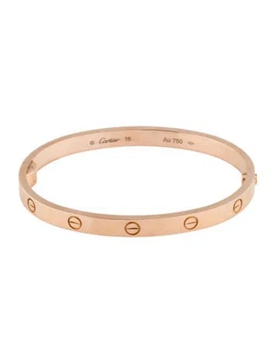 Pre-owned Cartier Medium Love Bracelet, 6" In Multi