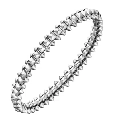 Cartier Medium White Gold Clash De  Bracelet In Metallic
