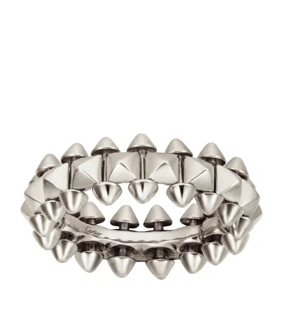 Cartier Medium White Gold Clash De  Ring