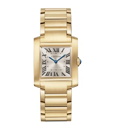 Cartier Yellow Gold Crwgta0113 Tank Française Medium 18ct Yellow-gold Quartz Watch