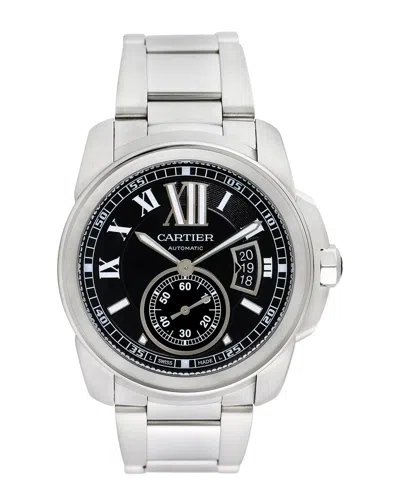 Cartier Men's 21 Chronoscaph Watch, Circa 2000s (authentic ) In Metallic