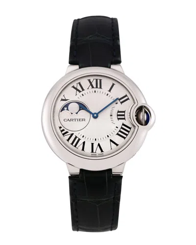 CARTIER CARTIER MEN'S BALLON BLEU MOON PHASE WATCH, CIRCA 2000'S (AUTHENTIC PRE-LOVED)