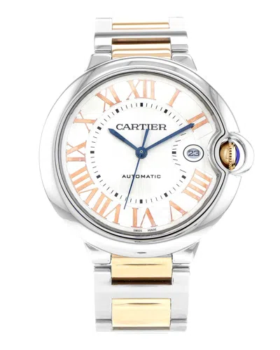 Cartier Men's Ballon Bleu Watch (authentic ) In Metallic