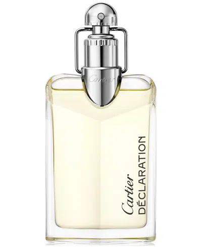 Cartier Men's Declaration Eau De Toilette Spray, 1.6 Oz. In No Color