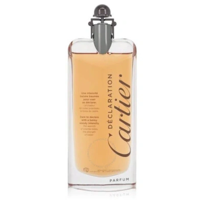 Cartier Men's Declaration Parfum Spray 3.4 oz (tester) Fragrances 3432240041197 In White