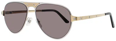 Cartier Men's Metal Sunglasses Ct0533s In Pattern