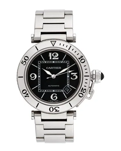Cartier Men's Pasha Seatimer Watch (authentic ) In Metallic