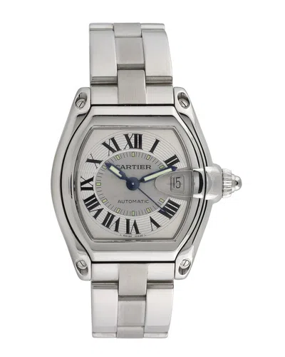 Cartier Men's Roadster Watch, Circa 2000s (authentic ) In Metallic