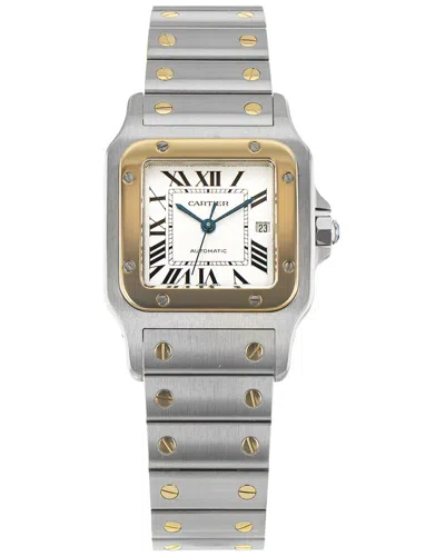 Cartier Men's Santos Galbee Watch, Circa 2005 (authentic )