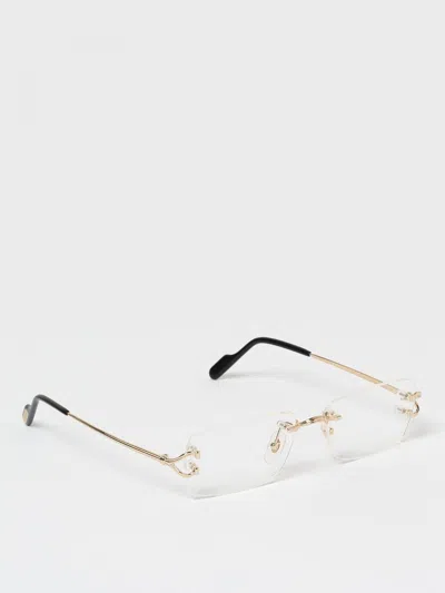 Cartier Metal Sunglasses In Gold