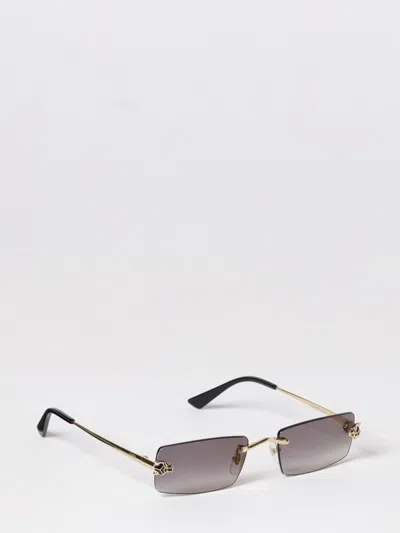Cartier Metal Sunglasses In Gray