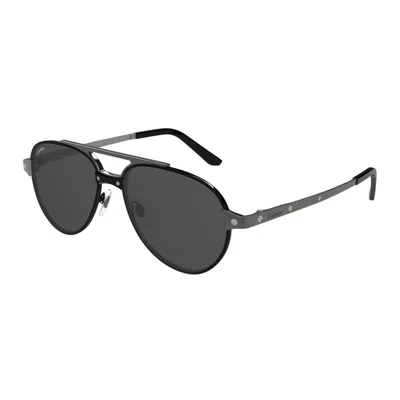 Cartier Metallic Glamour Sunglasses