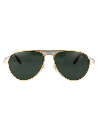 Cartier Metallic Sunglasses
