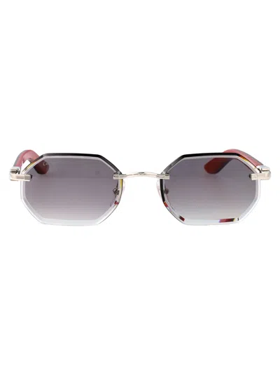 Cartier Metallic Sunglasses