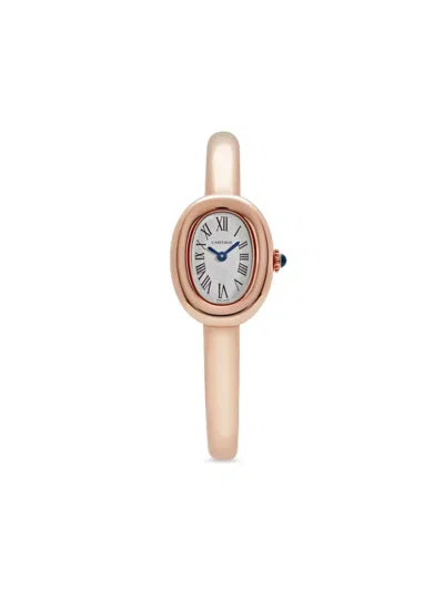 Pre-owned Cartier 2024  Mini Baignoire 18mm In 白色