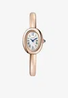 Cartier Rose Gold Baignoire 18ct Rose-gold Quartz Watch In Gold