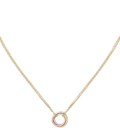 Cartier Mini Mixed Gold Trinity Necklace