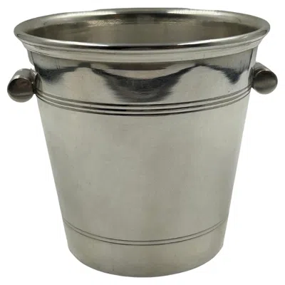 Pre-owned Cartier Mini Silver-plated Ice Bucket By , 20th Century In Gray