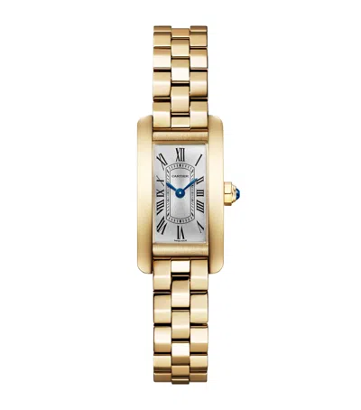 Cartier Mini Yellow Gold Tank Américaine Watch