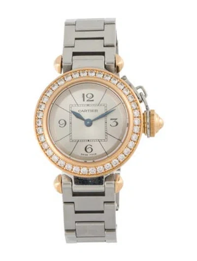 Pre-owned Cartier Miss Pasha Watch, 27mm In Multi