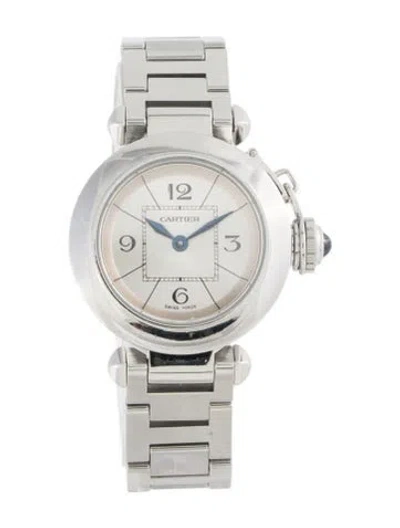 Pre-owned Cartier Miss Pasha Watch, 27mm In Multi