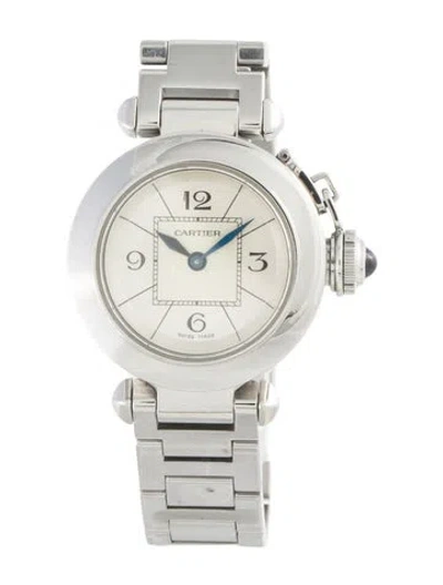 Pre-owned Cartier Miss Pasha Watch, 27mm In Multicolor