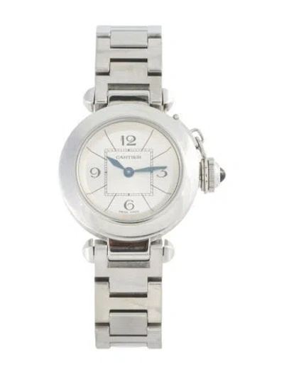 Pre-owned Cartier Miss Pasha Watch, 27mm In Multicolor
