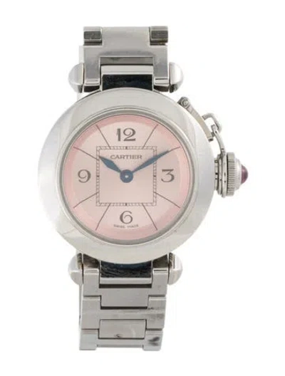 Pre-owned Cartier Miss Pasha Watch, 27mm In Multicolor