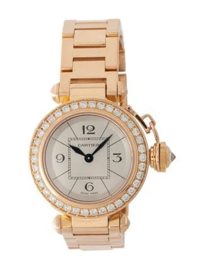 Pre-owned Cartier Miss Pasha Watch, 28mm In Multi