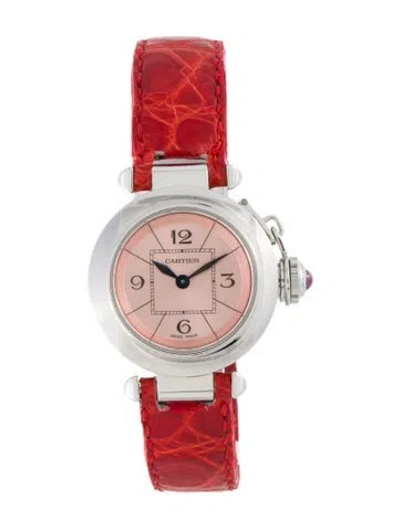 Pre-owned Cartier Miss Pasha Watch In Multicolor