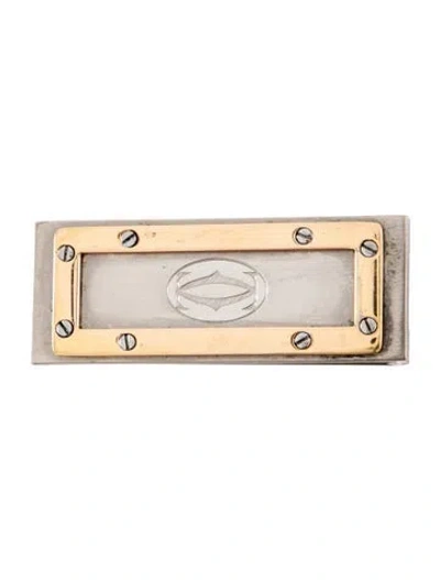 Pre-owned Cartier Money Clip In Silver