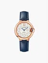 Cartier Womens Multi Coloured Crwgbb0056 Ballon Bleu De 18ct Rose-gold And 0.1ct Brilliant-cut Diamo In Multi Coloured