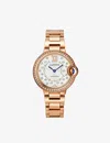 Cartier Multi Coloured Crwjbb0082 Ballon Bleu De  18ct Rose-gold, 0.79ct Brilliant-cut Diamond Automa In Multi Coloured