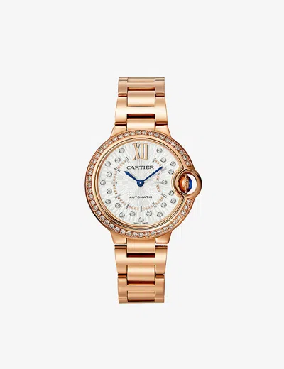 Cartier Multi Coloured Crwjbb0082 Ballon Bleu De  18ct Rose-gold, 0.79ct Brilliant-cut Diamond Automa