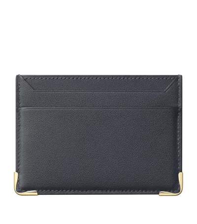 Cartier Must De  Double Card Holder In Gray