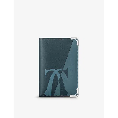 Cartier Grey Must De Leather Card Holder