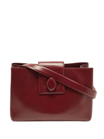 Pre-owned Cartier Must De  Shoulder Bag In Red