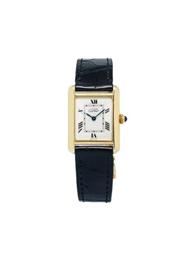 Pre-owned Cartier Must Tank 24mm