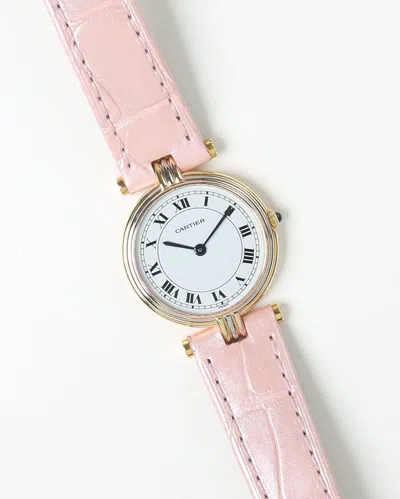Cartier Must Vendome Trinity 25mm Ref 881004 18k Gold Full Set Watch