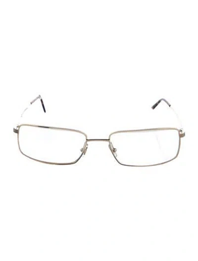 Pre-owned Cartier Narrow Eyeglasses In Gold/metallic